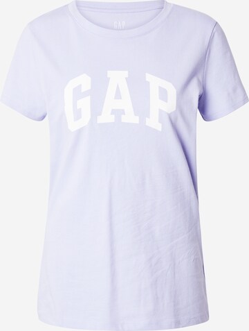 GAP Shirt in Lila: voorkant