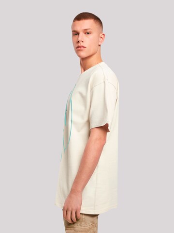 T-Shirt 'Buzz Lightyear Space Helmet Stare' F4NT4STIC en beige