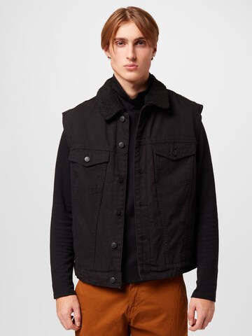 Gilet 'RICK' di Only & Sons in nero: frontale