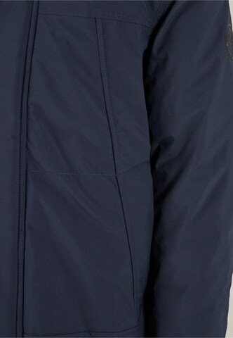 INDICODE JEANS Winterjas 'Benyol' in Blauw