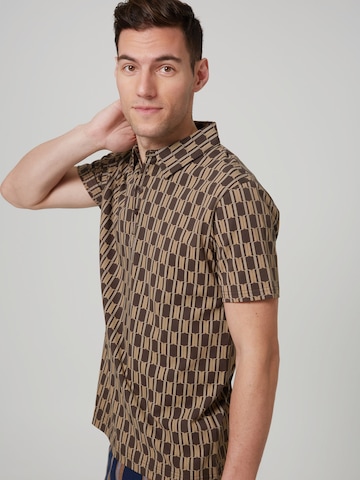 4funkyflavours Shirt 'Sad Nile' in Braun
