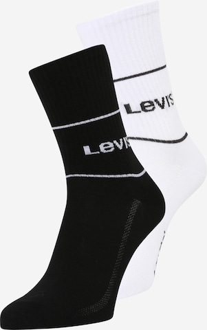 LEVI'S ® Къси чорапи в черно: отпред