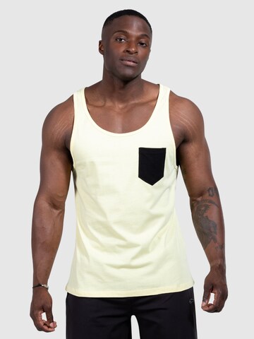 Smilodox Shirt 'Marcelo' in Yellow: front