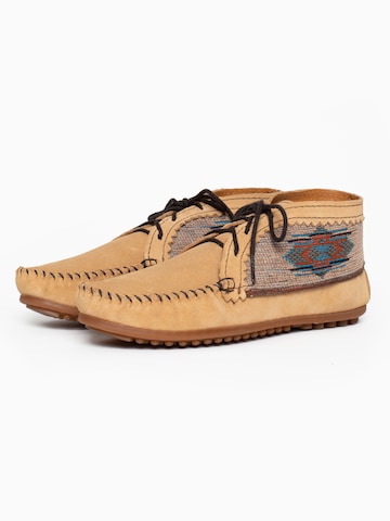 Minnetonka Ankle Boots 'El Paso II' in Braun