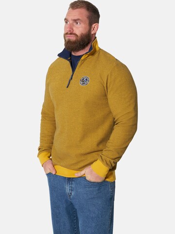 Jan Vanderstorm Sweatshirt ' Markward ' in Orange: Vorderseite