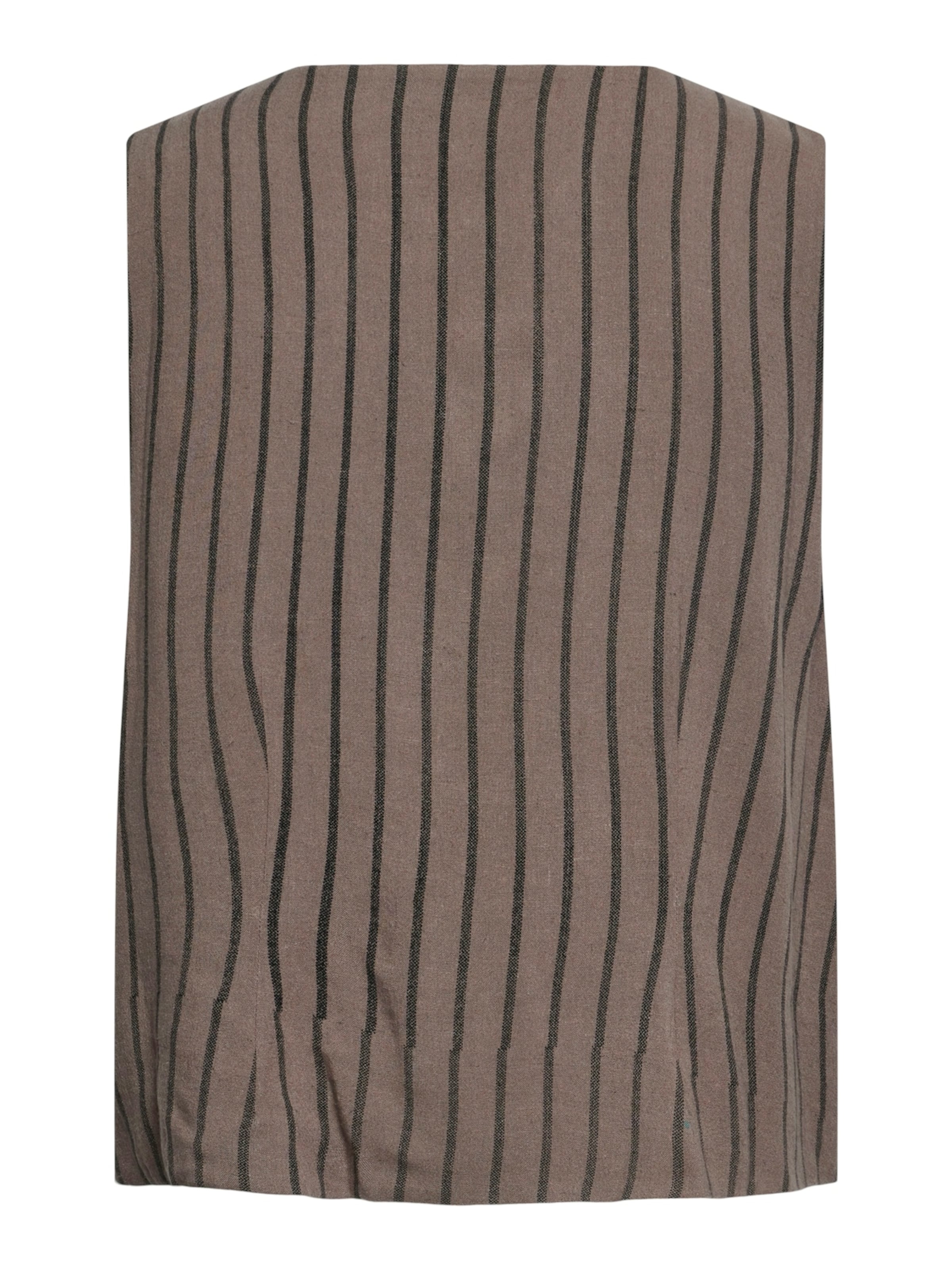 Gilet 'Pia' di PIECES in marrone