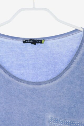 Chris Line Longsleeve-Shirt S in Blau