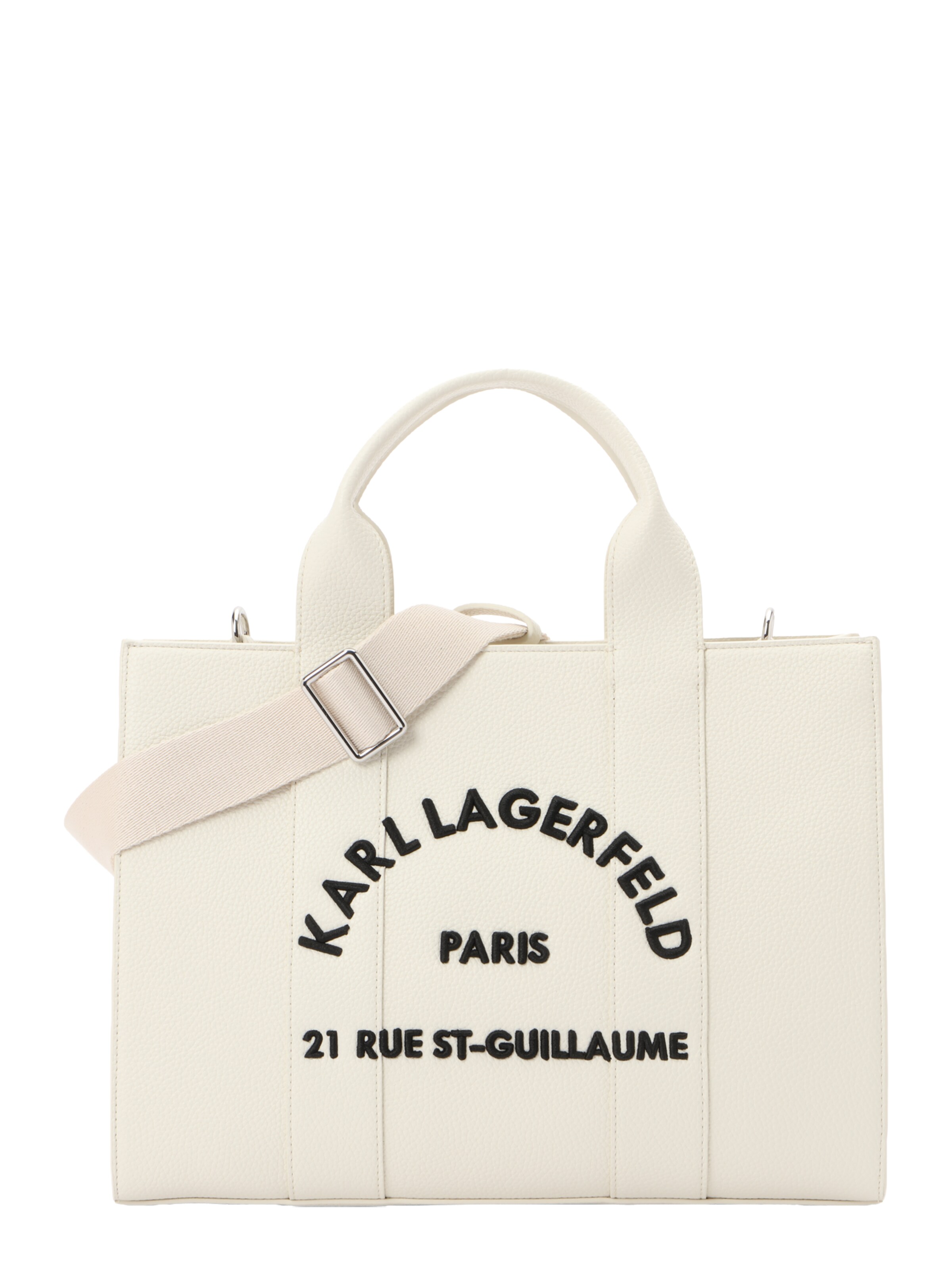 Karl Lagerfeld Handtasche 'Rue St-Guillaume' in Weiß