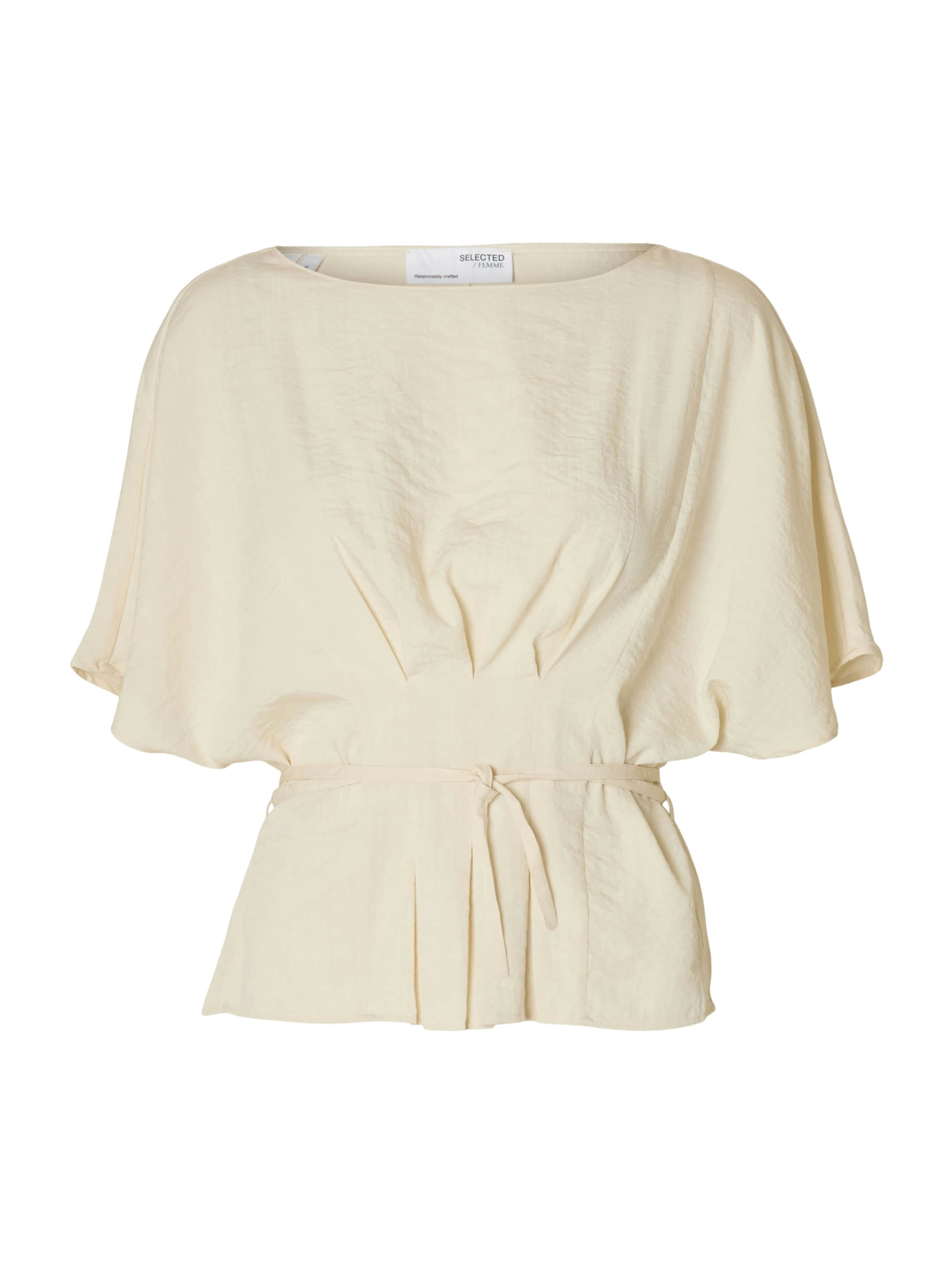 SELECTED Blouse 'SLFMatilda' in Beige: front