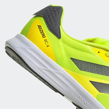ADIDAS PERFORMANCE Running Shoes 'Adizero RC 4' in Yellow