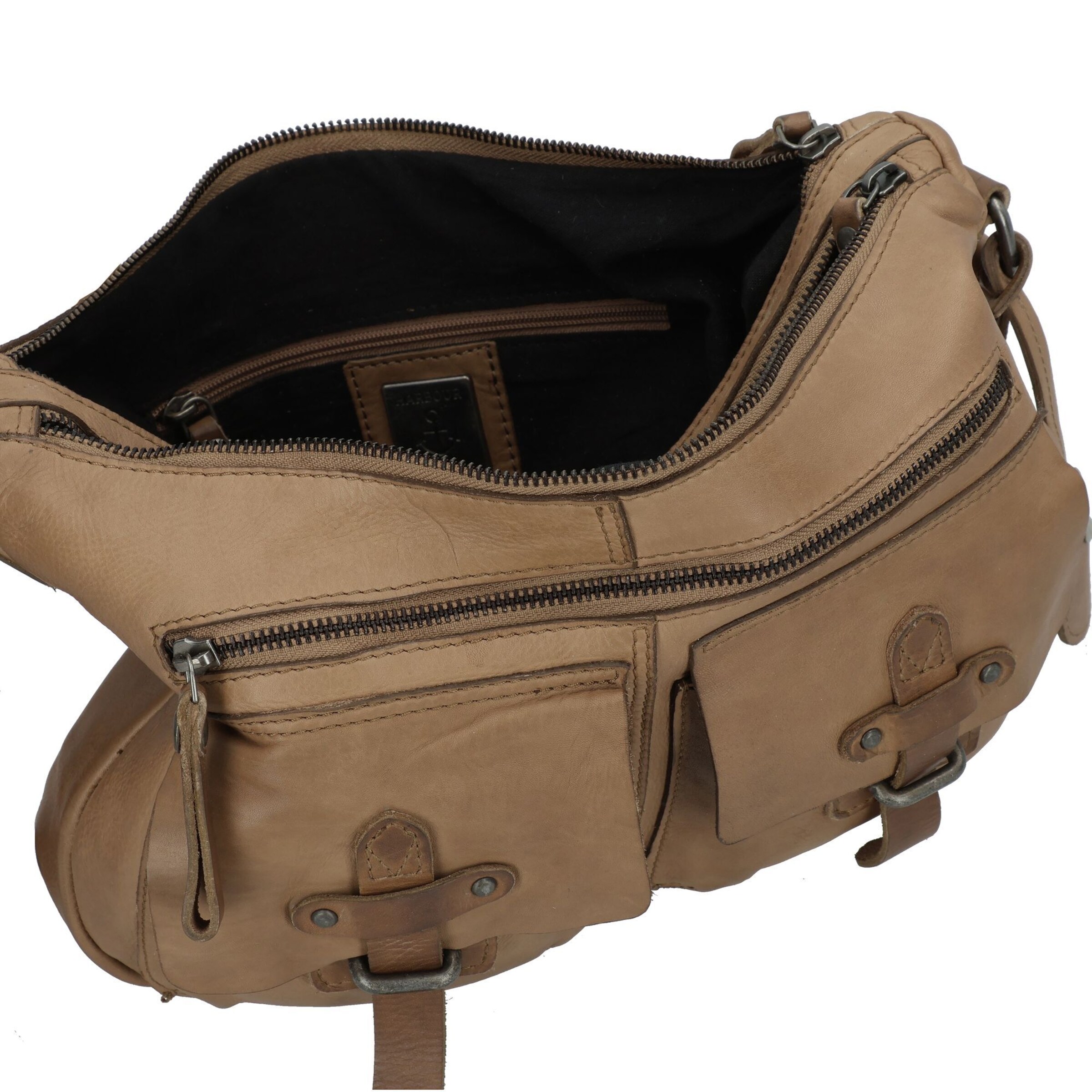 Harbour 2nd Schoudertas 'Urban Poets Emerson' in Bruin