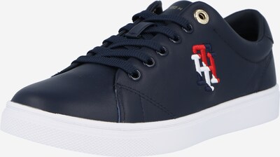 TOMMY HILFIGER Niske tenisice u tamno plava / vatreno crvena / bijela, Pregled proizvoda