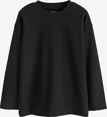 Next Shirt in Zwart: voorkant