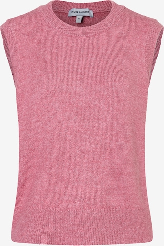MORE & MORE Pullunder in Pink: Vorderseite