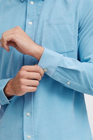 Casual Friday Regular fit Button Up Shirt 'Anton' in Blue