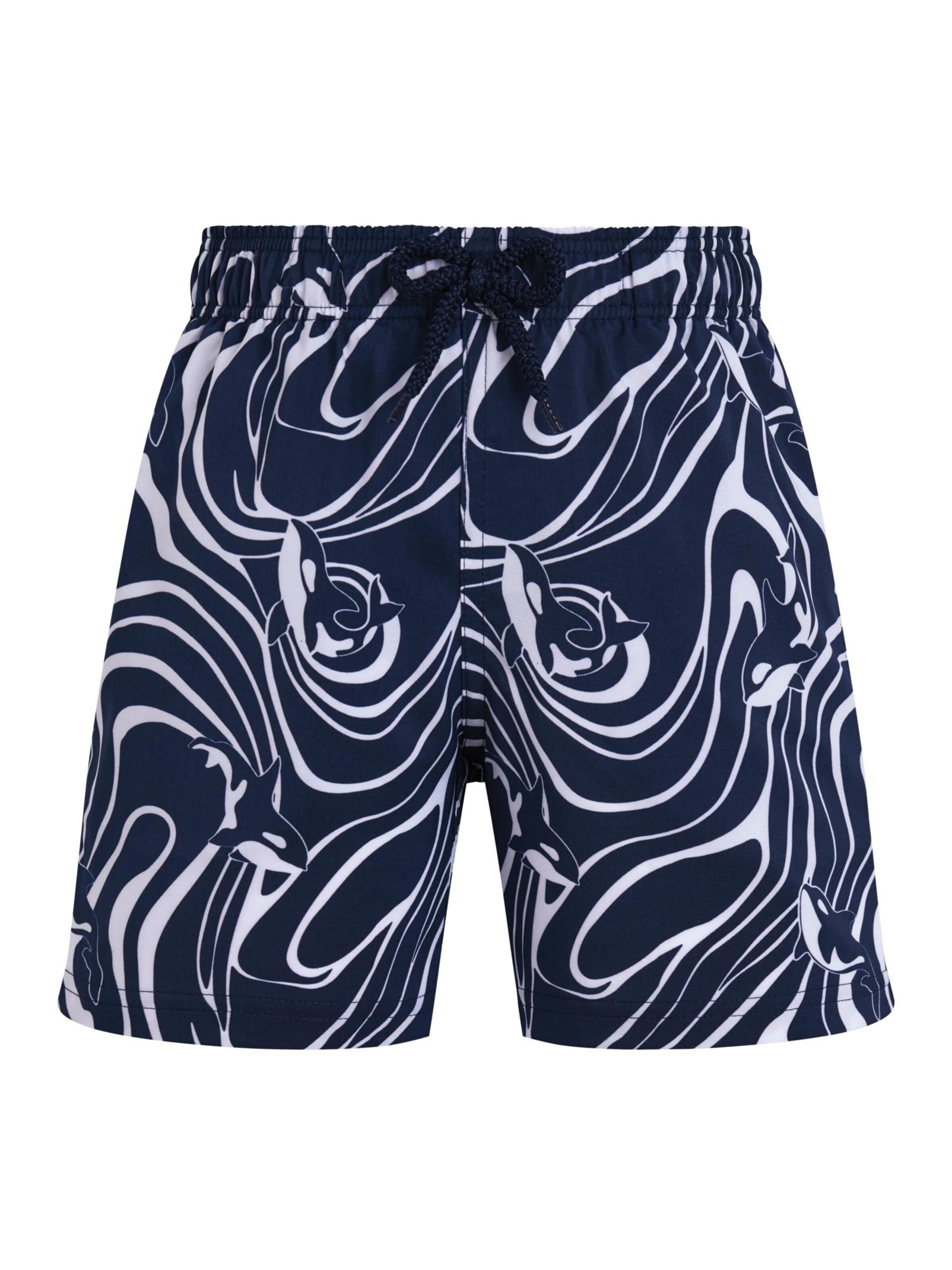 Vilebrequin - Bermudas en azul: frente