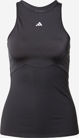 ADIDAS PERFORMANCE Sports Top 'Hiit Aeroready ' in Black: front