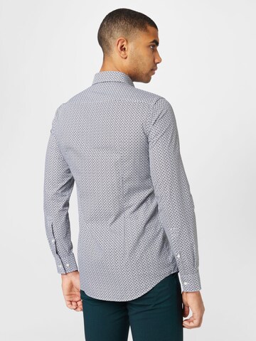 Slim fit Camicia 'Kenno' di HUGO in nero