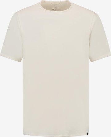 Dstrezzed T-Shirt 'The Mc. Queen' in Weiß: Vorderseite