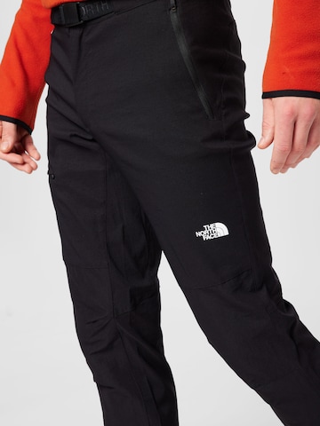 Regular Pantalon outdoor THE NORTH FACE en noir