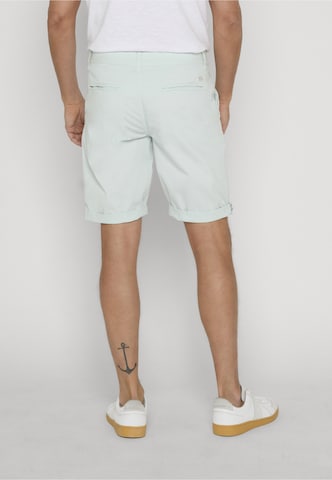 INDICODE JEANS Normalny krój Chinosy 'Canva' w kolorze niebieski