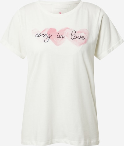 LIEBLINGSSTÜCK Тениска 'DruanaL' в розово / черно / мръсно бяло, Преглед на продукта