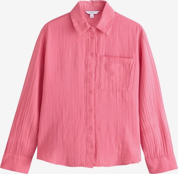 Next Bluse i pink: forside