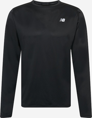 new balance Sportsweatshirt in Zwart: voorkant