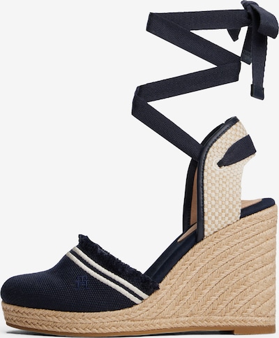 TOMMY HILFIGER Sandály - světle béžová / marine modrá / bílá, Produkt