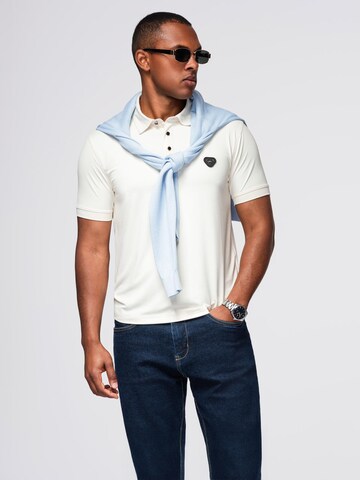 Ombre - Camiseta en blanco