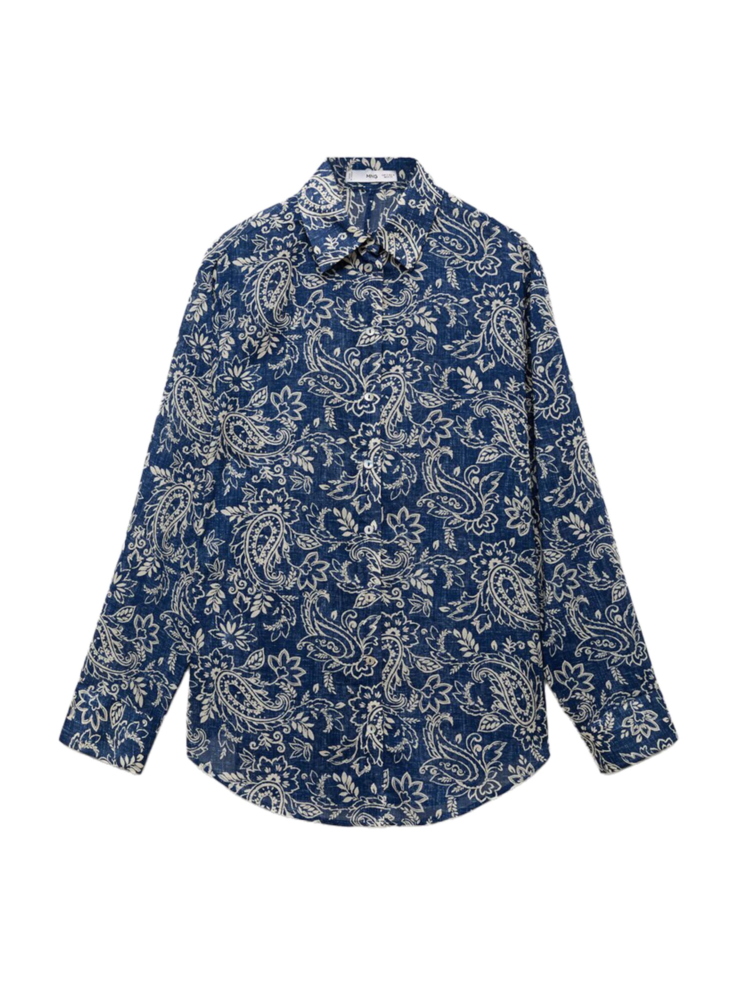 MANGO Bluzka 'NEMO' w kolorze niebieski: przód