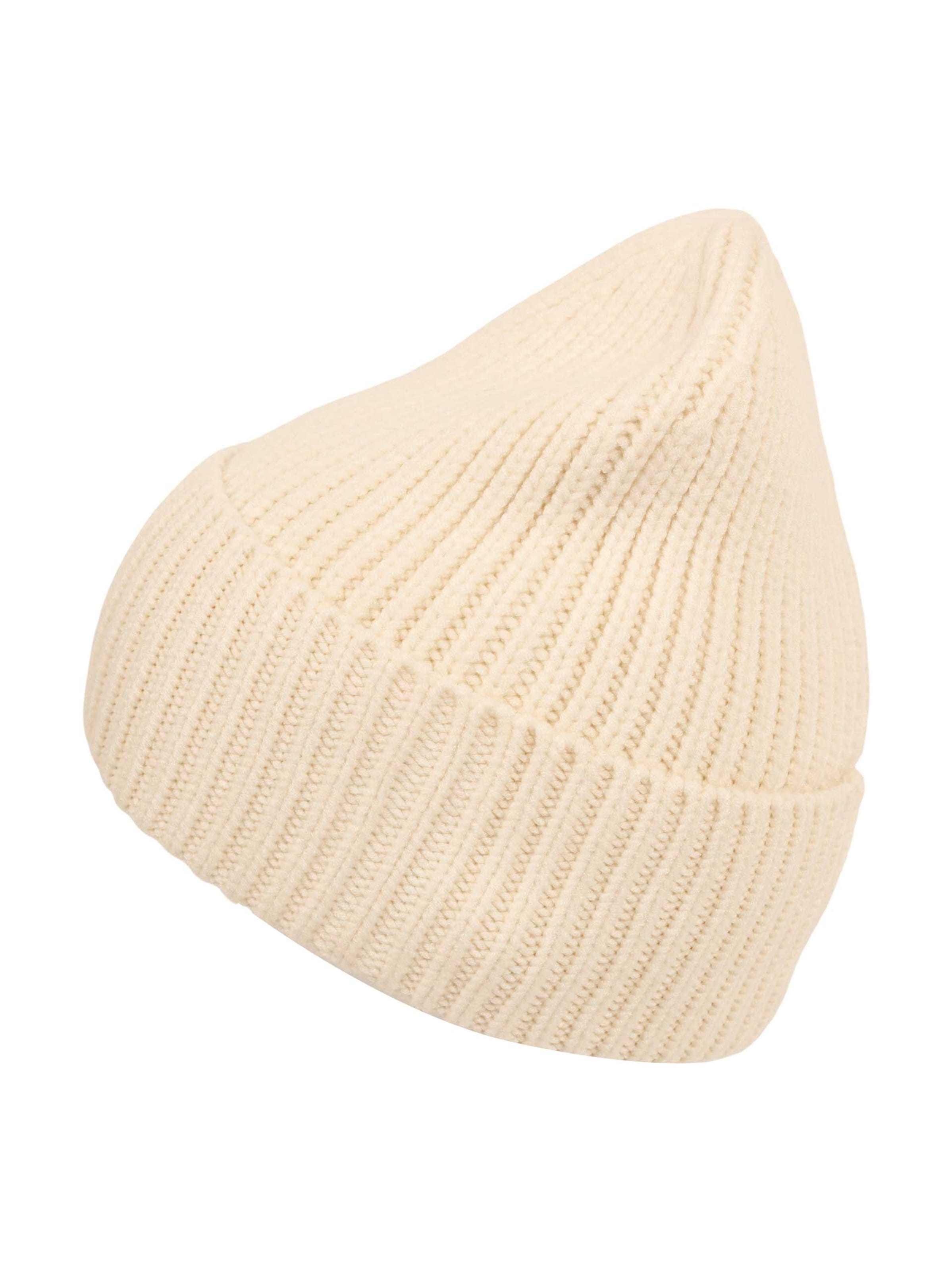 SAMAYA Strickmütze 'Ella' in Beige