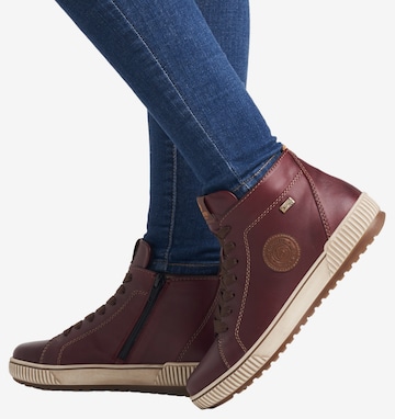 REMONTE High-Top Sneakers in Brown