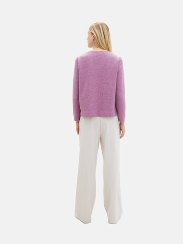 TOM TAILOR Sweater in Purple