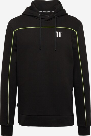 11 Degrees Sweatshirt in Lime / Black / White, Item view