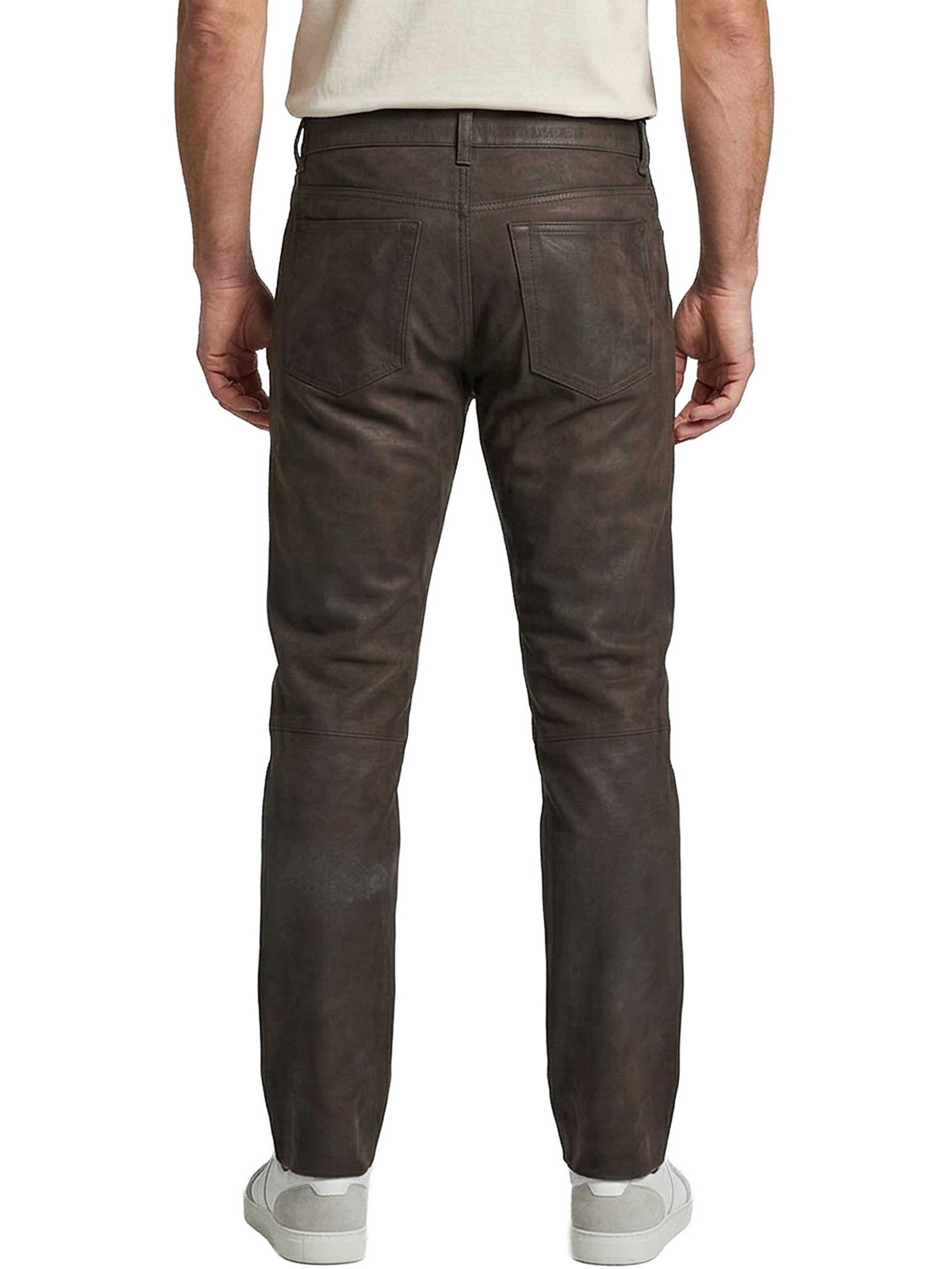MADDOX Regular Pants 'Laurin' in Brown