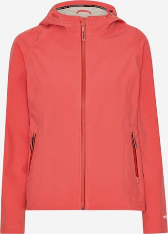 ILSE JACOBSEN Funktionsjacke 'DAYBREAK02B' in Pink: Vorderseite