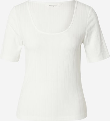 balta MSCH COPENHAGEN Marškinėliai 'Juna': priekis