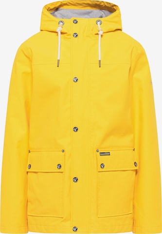 Schmuddelwedda Between-Season Jacket in Yellow: front