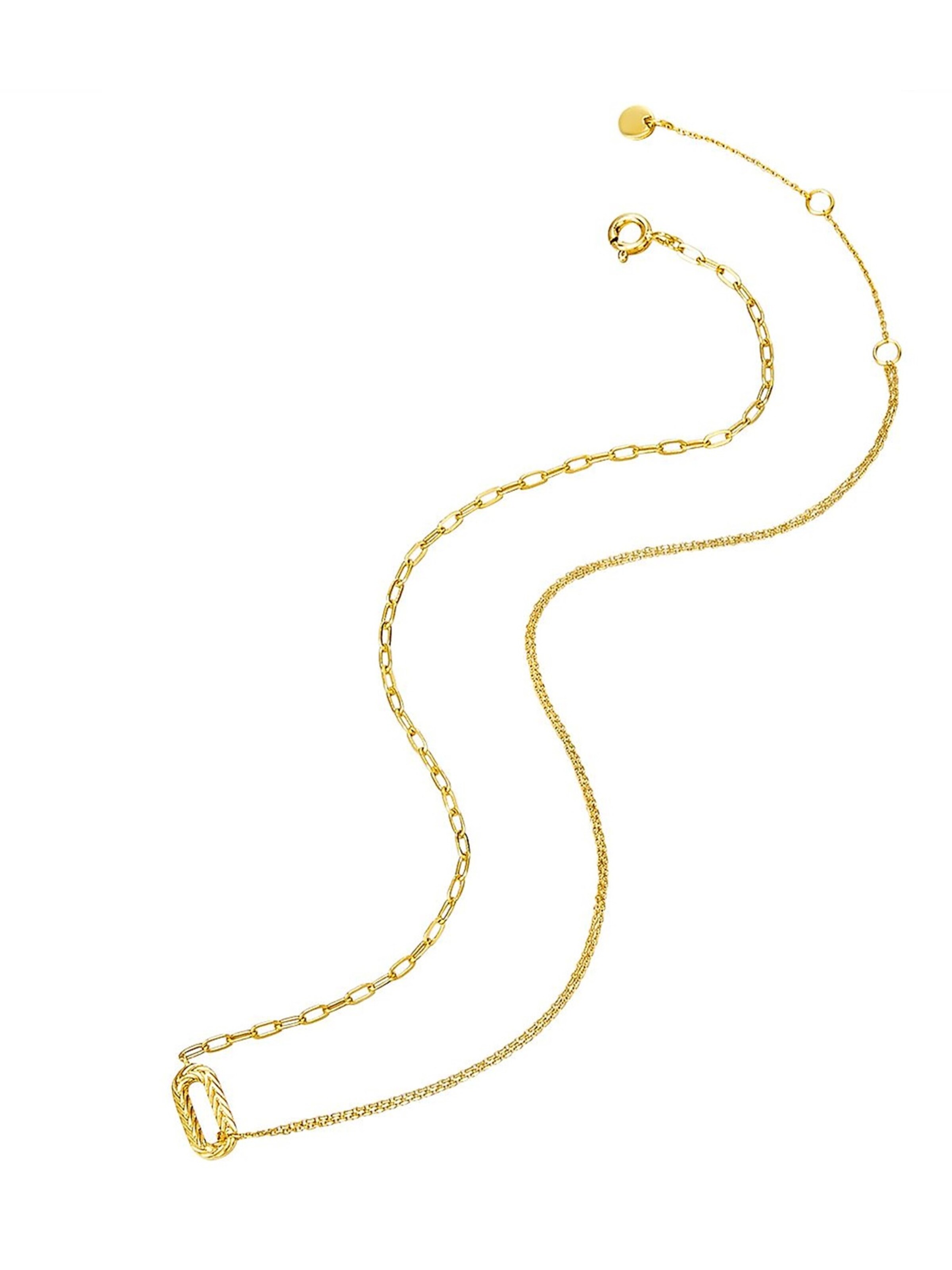 Chaîne Lulu & Jane en or : devant