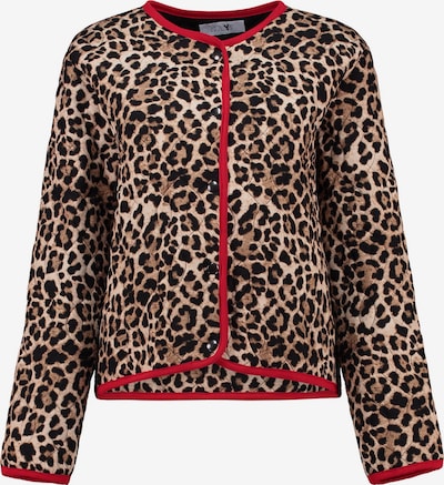 Demisezoninė striukė 'Ja44ckie' iš Hailys, spalva – ruda / mokos spalva / raudona / juoda, Prekių apžvalga