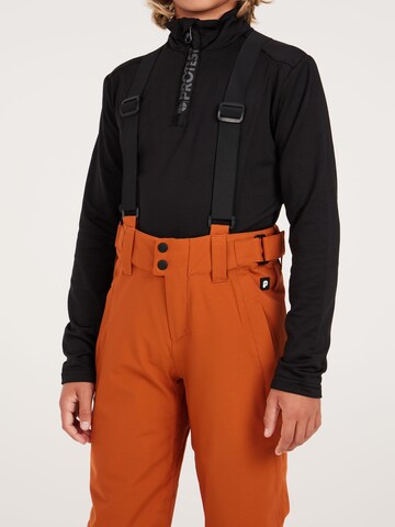 PROTEST Regular Sporthose 'BORK JR' in Orange