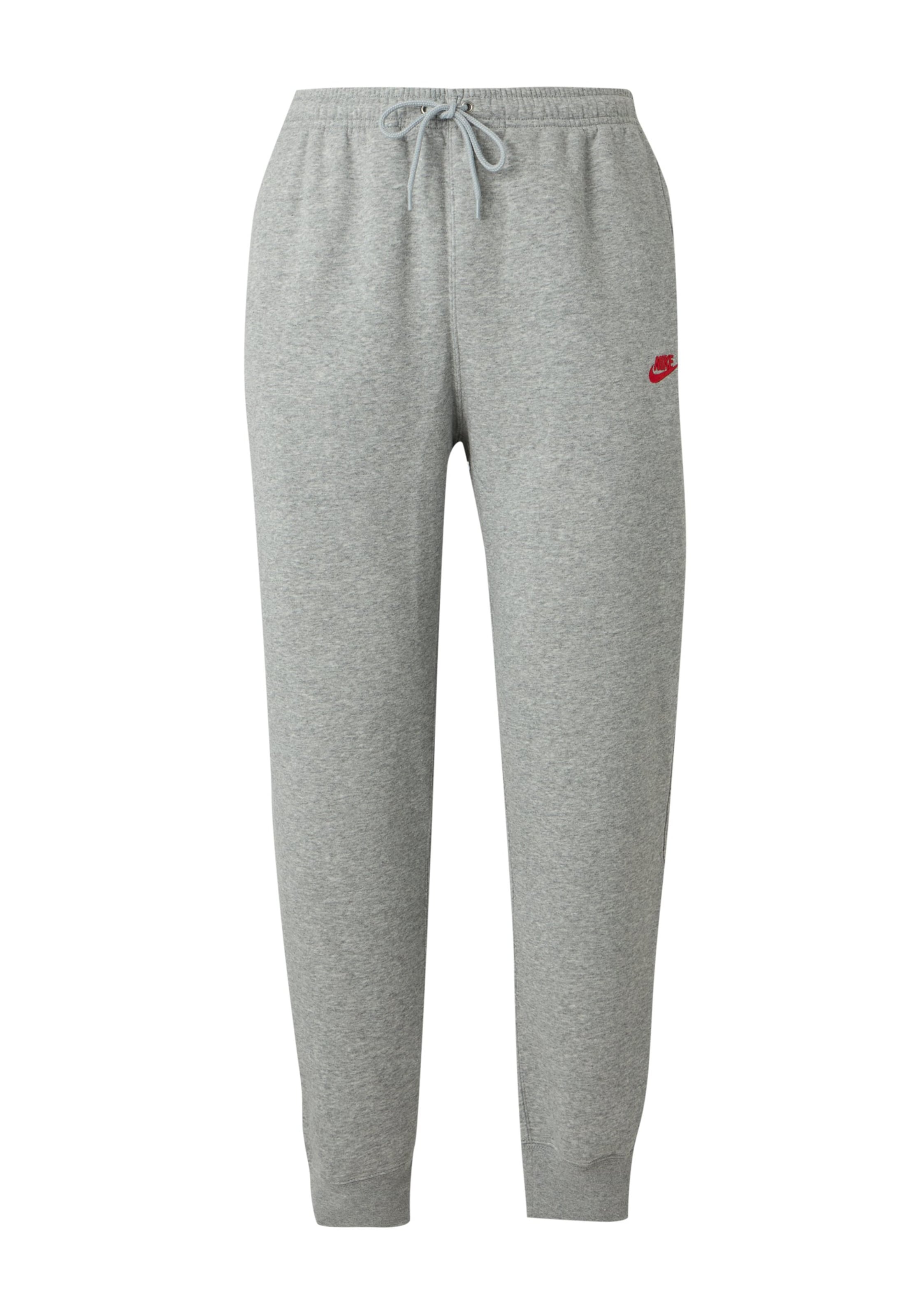 Nike Sportswear Tapered Nadrág 'CLUB' - szürke: elől