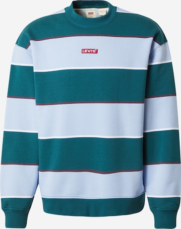 LEVI'S ® Sweatshirt 'Relaxed Baby Tab Crew' in Blau: predná strana