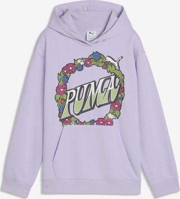 PUMA Sweatshirt in Lila: Vorderseite