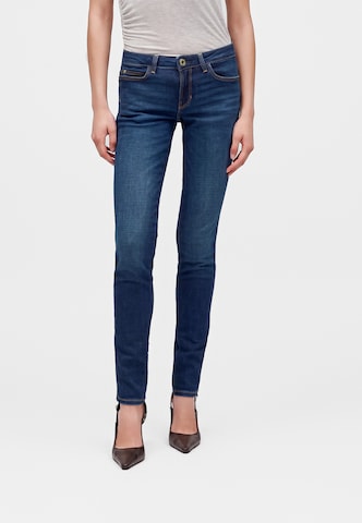GUESS Skinny Jeans 'CURVE X' in Blue: front