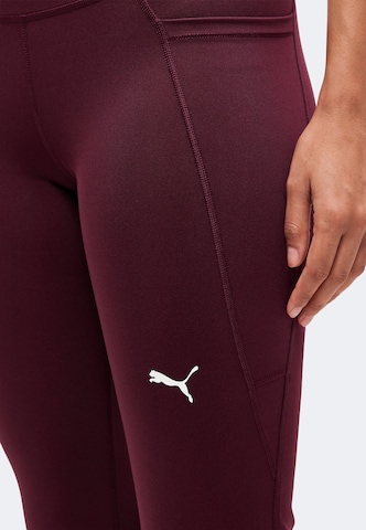 PUMA Bootcut Sportbroek 'TAD ESSENTIALS' in Rood