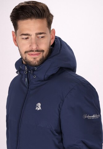 Veste d’hiver Schmuddelwedda en bleu
