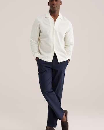 WE Fashion tavaline Chino-püksid, värv sinine