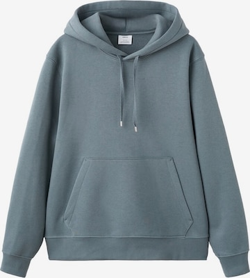 MANGO MAN Sweatshirt 'Bono' in Blue: front